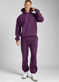 LL Triple Heavyweight Tracksuit Set Oversized Pink